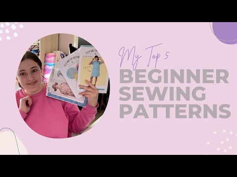 Top 5 Sewing Patterns for BEGINNERS! 