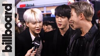 BTS Sings Camila Cabello's 'Havana' & Shows Off Some Red Carpet Dance Moves! | AMAs 2017 chords