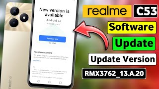Realme C53 New Software Update | Update Version RMX3762_13.A.20 | System Update Realme C53 screenshot 3