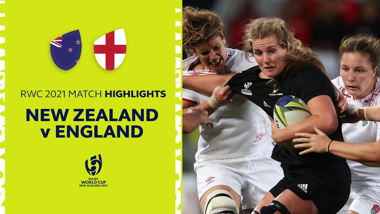 The greatest final EVER? 🔥 | New Zealand v England | Full Match Replay | Rugby World Cup 2021