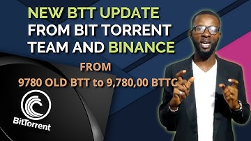 FINALLY BINANCE HAS SWAP OLD BTT TO NEW BTT ( BTTC). FROM 9780 OLD BTT to 9,780,000 BTCC. WOOOW