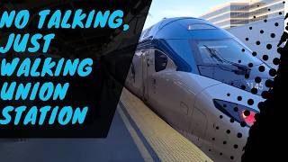 4K Washington DC Union Station Walk | Inside Train & Station Tour | Silent Walking Tour (No Talking)