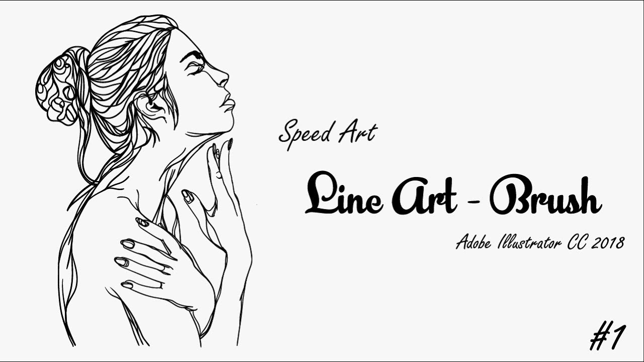 [Line Art] #1 - Convert images into line art (Adobe Illustrator CC 2018)