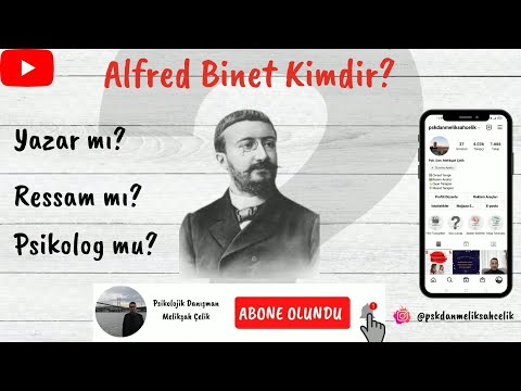 Video: Alfred Binet teorisi neydi?
