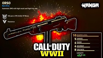 THE ACCURATE WAFFE 28! - Orso DLC Gun Best Class Setup! (COD: WW2 Resistance DLC Weapons)