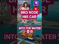 HE RAMPED IT… THEN DIED 💀🤣Yoshi's driving is BONKERS in Fortnite #shorts