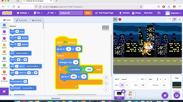 Tutorial Coding di Scratch: Pembuatan Animasi Latar Belakang Bergerak Sederhana