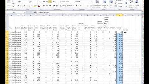 Alice Answers: Export Moodle grades to Excel for calculation