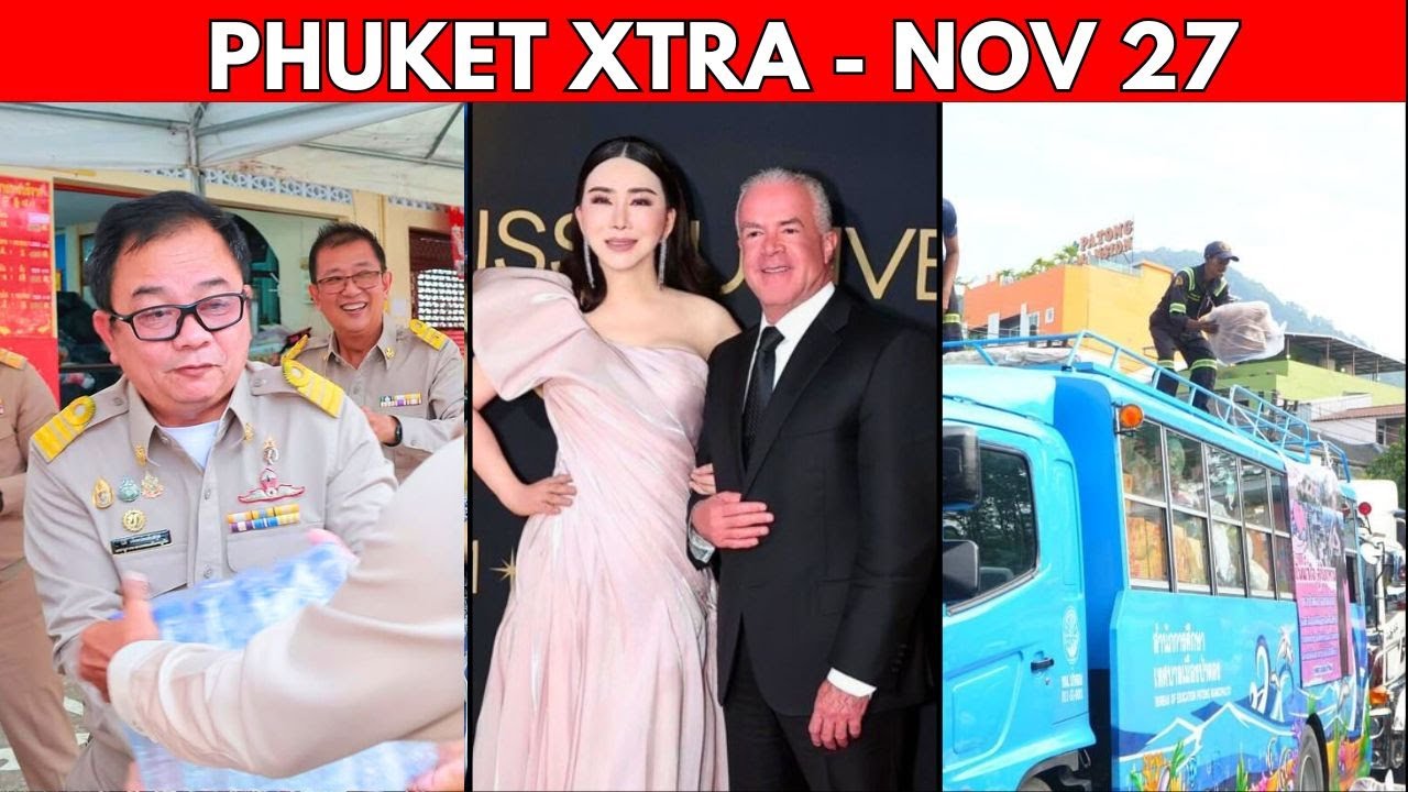 Пхукет наращивает усилия по ликвидации последствий наводнения, совладельцы «Мисс Вселенная» оказа...