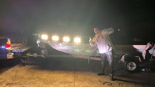 Bowfishing and how to wire AC Viugreum lights!