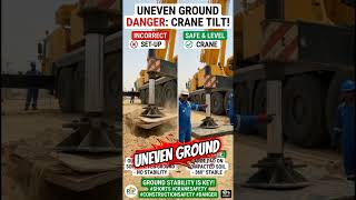 GROUND CONDITIONS #lifting #cranesafety #construction #facts #rigging #safetytips #automobile