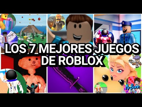 LOS 7 MEJORES JUEGOS DE ROBLOX