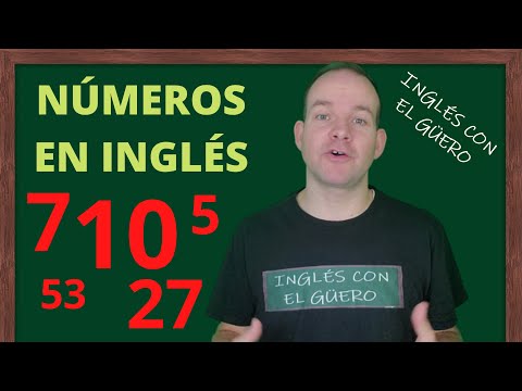 Números Ordinales Y Cardinales En Inglés