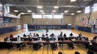 Video thumbnail of "Buena Park Middle School Percussion 2024 - What Goes Up"