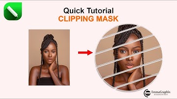 Quick & Easy way to create a Clipping Mask | CorelDraw Tutorial