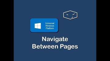 uwp navigate between pages