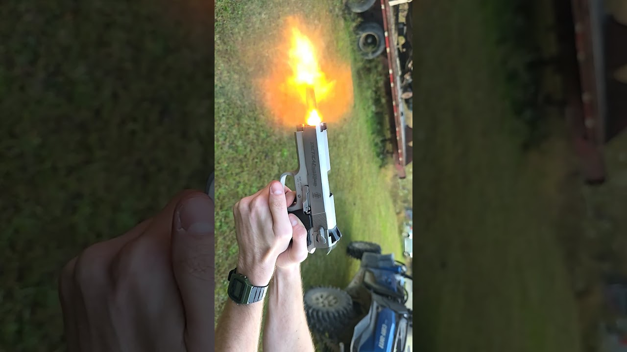 Smith & Wesson 4513TSW Tactical.  