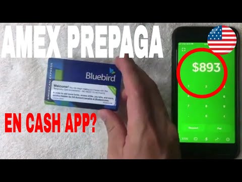 ✅   ¿Se Puede Usar La Aplicación Prepaga American Express Bluebird En Cash App? 🔴