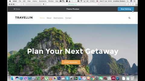 Creating a Weebly site