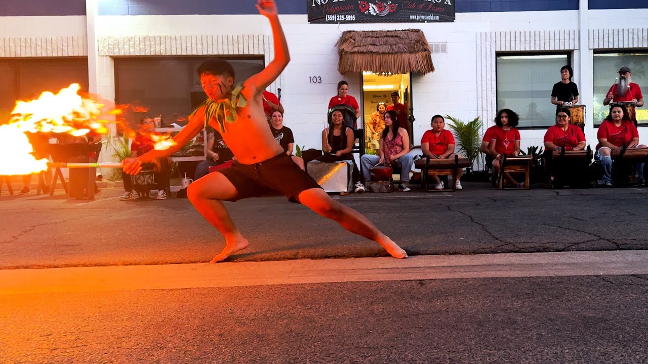 Ignite the Night: Samoan Fire Knife Performance Spectacular! | The Polynesian Club of Fresno