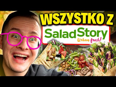 ZJADŁEM WSZYSTKO Z SALAD STORY - NAJDROŻSZA SIECIÓWKA W KAŻDEJ GALERII? CZY WARTO?!