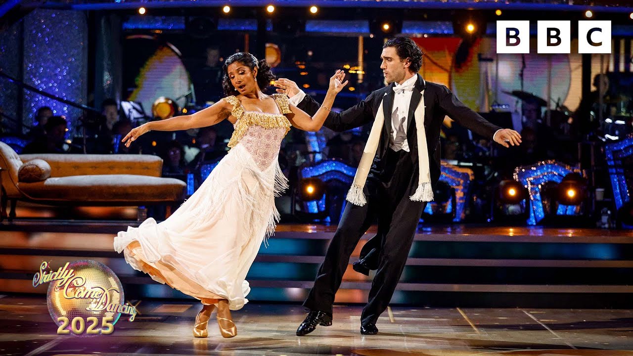Balvinder Sopal & Julian Foxtrot to The Way You Look Tonight From Swing Time ✨ BBC Strictly 2025