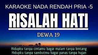 Download Lagu Dewa 19 - Risalah Hati (Karaoke Lower Key Nada Rendah Pria -5 Em) MP3 Download Lagu Dewa 19 - Risalah Hati (Karaoke Lower Key Nada Rendah Pria -5 Em) MP3