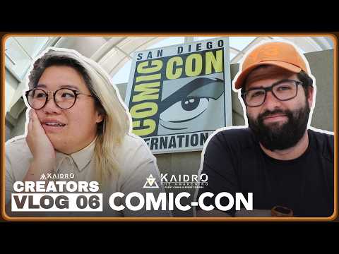From Camping at Comic-Con to Macmillan Publishing Deal: Our SDCC Journey | Creator Vlog 06