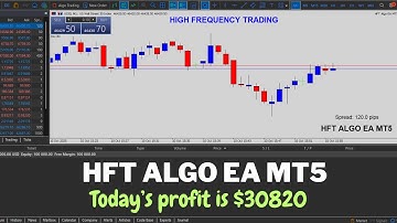 HFT Algo EA MT5 | Live Forex Trading | Todays Profit Is $30820 | High Frequency Trading