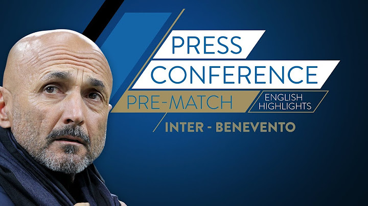 INTER-BENEVENTO | Luciano Spalletti's Pre-Match Press Conference (Eng Subtitles)