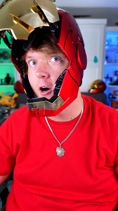Worlds Most Realistic Iron Man Helmet (Upgraded)