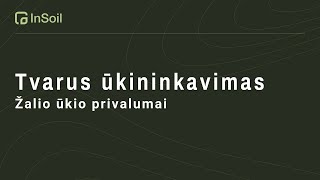 Tvarus Ūkininkavimas Insoil