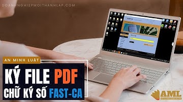 Cách Ký File PDF Bằng Token Chữ Ký Số FAST-CA (Foxit Reader)