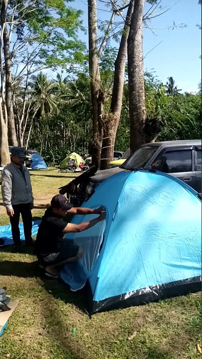 mentahan story wa camping