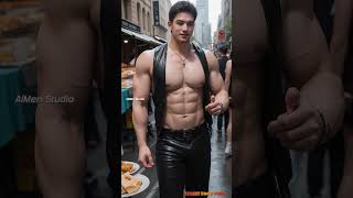 [Ai Generated 71] STREET FOOD TOUR - Ai art Gay - Lookbook - AiMen Studio - Ai_Men_Studio