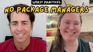 Celebrity Worst Practices in Software Development: Thea Flowers doesn't use package managers Wealth