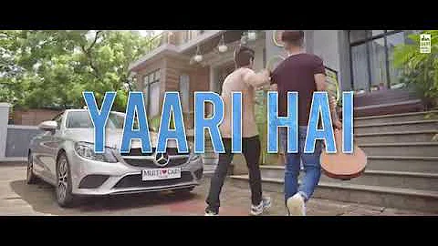 Yaari hai-Tony Kakkar | Riyaz Aly | Siddharth Nigam | Happy Friendship Day | Official video