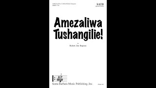 Amezaliwa Tushangilie! (SATB a cappella, opt. drums) by Robert Jim Begisen - Score & Sound