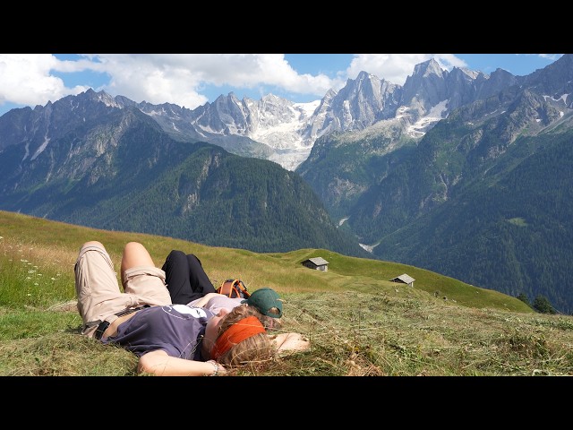 Travel vlog - Swiss Alps Vlog: Hiking among Cows and Mountain Flowers