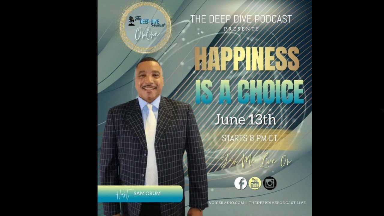 Happiness is a choice