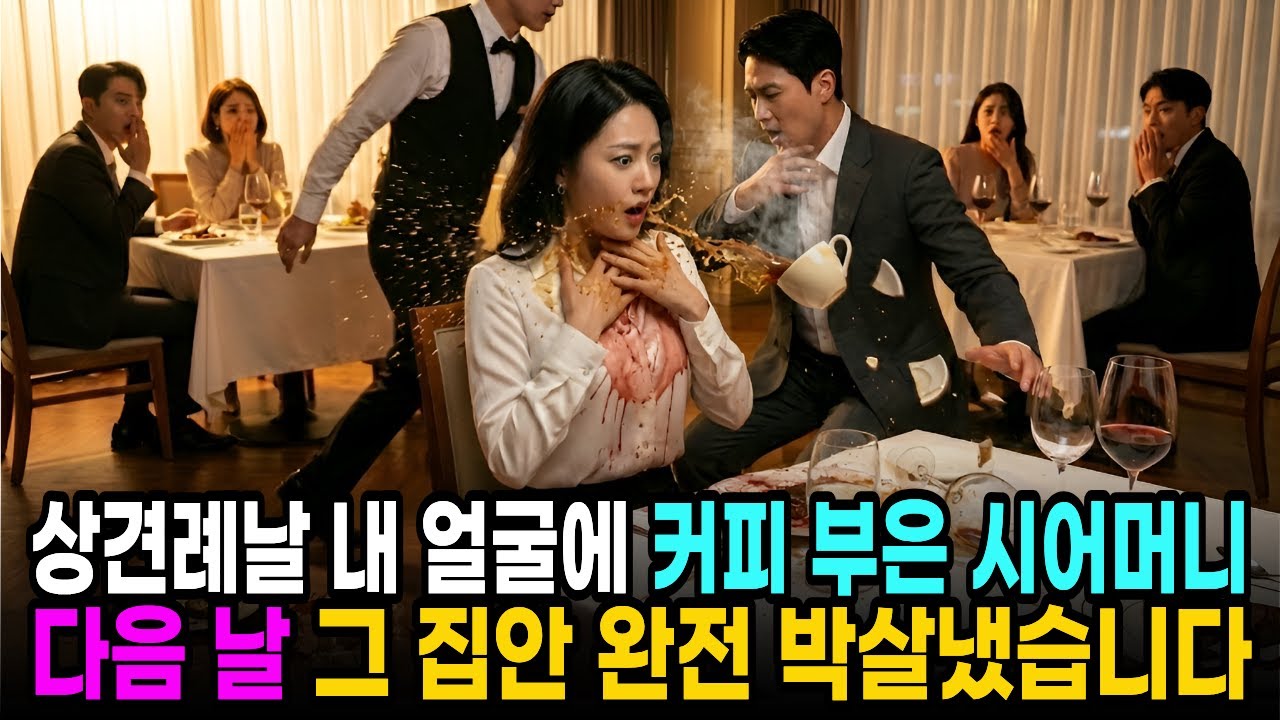 재벌 회장 딸인지 모르고 상견례에서 예비며느리 얼굴에 커피 부은 시어머니, 다음날 아들 사업 파산시키고 박살냈습니다ㅣ노후사연ㅣ사연라디오ㅣ오디오북