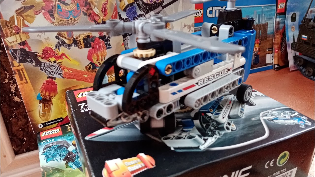 Сборка lego машин