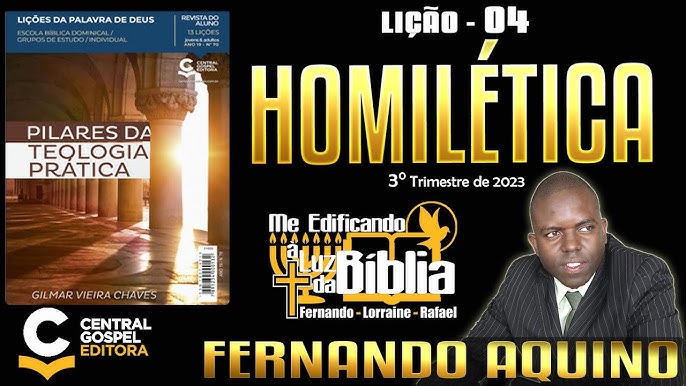 Homilética lição - 01