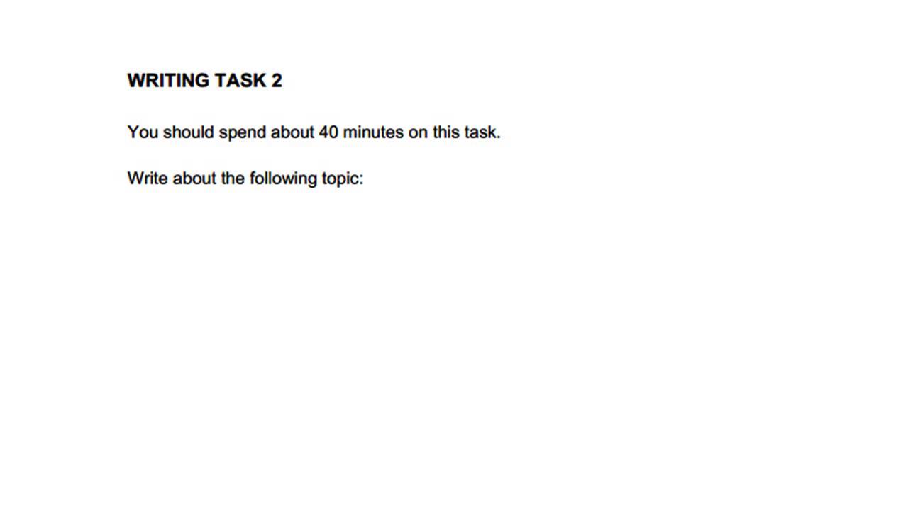 IELTS Writing Task 2 - How To Get A High Score - YouTube