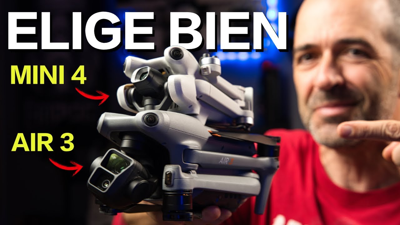 DJI MINI 4 Pro vs DJI AIR 3 - ¿Cuál ELEGIR? | COMPARATIVA y mi OPINIÓN ...