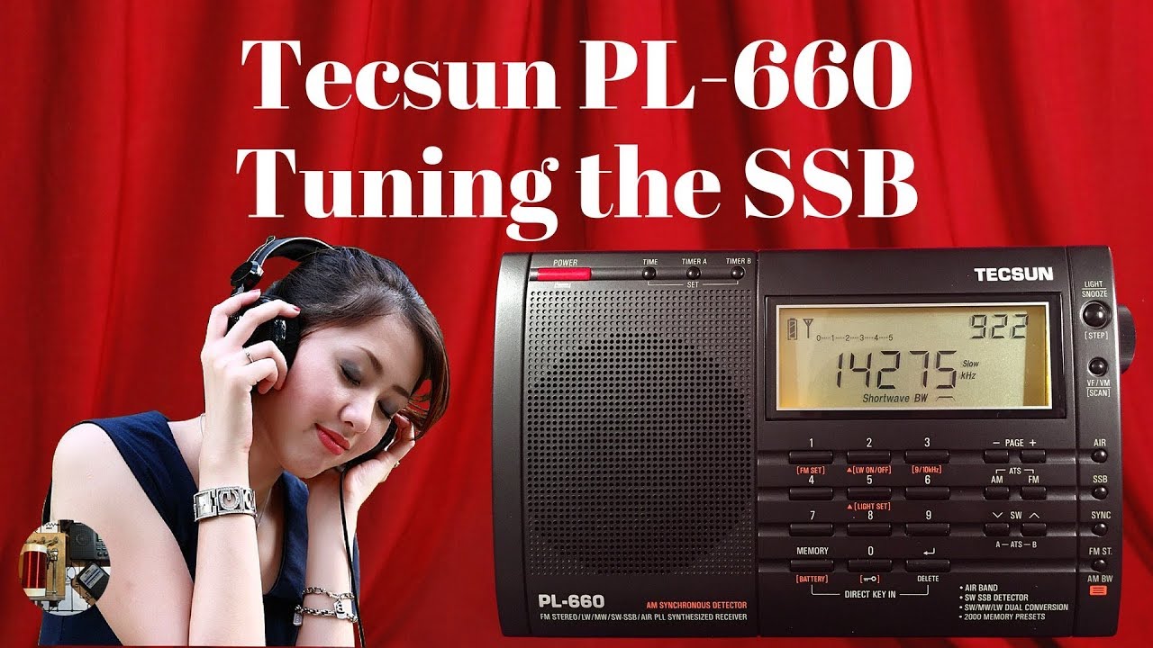 A quick SSB tuning test of the Tecsun PL-660 - YouTube