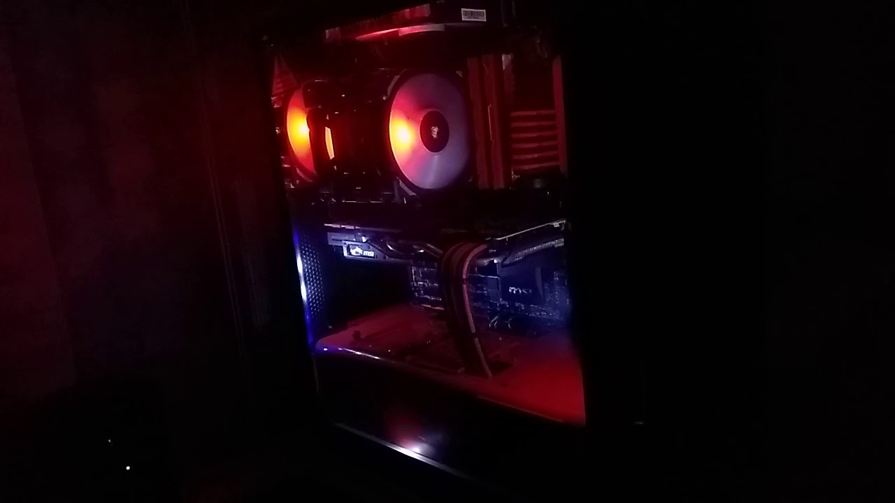 Corsair iCUE lighting profiles "Nostromo" YouTube