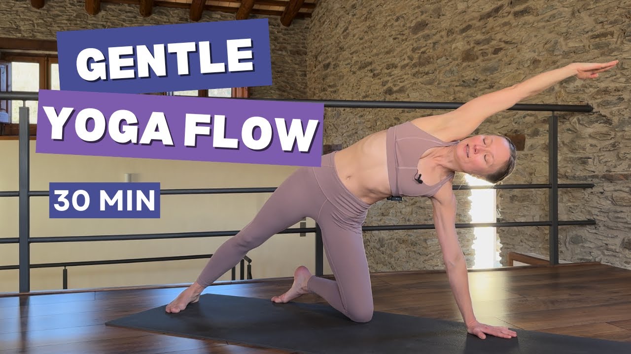 30 Min Gentle Yoga Flow for Relaxation | All Levels Practice