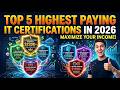 Top 5 Highest Paying IT Certifications in 2026 | Uplatz