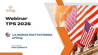 Webinar TPS - Export USA: La nuova piattaforma eFiling CPSC